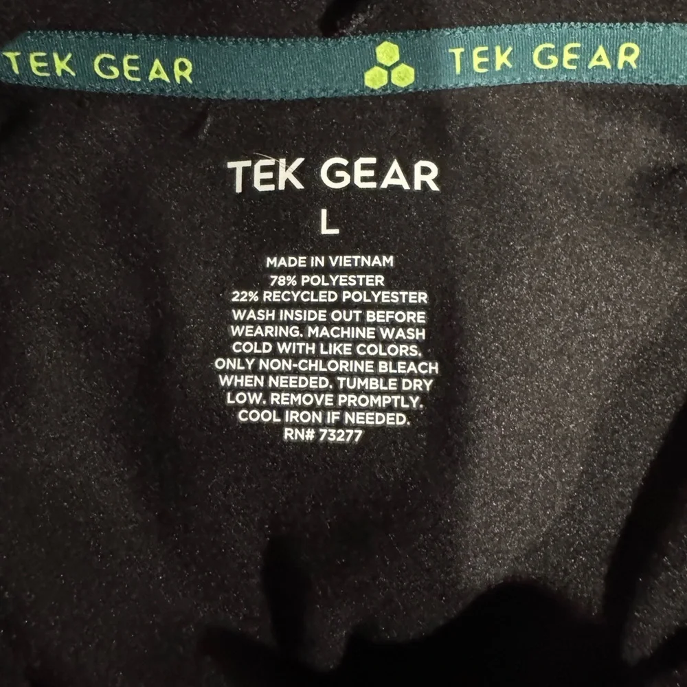 Tek Gear Performance Hooded Wicking Sweatshirt Men’s Size Large NWOT